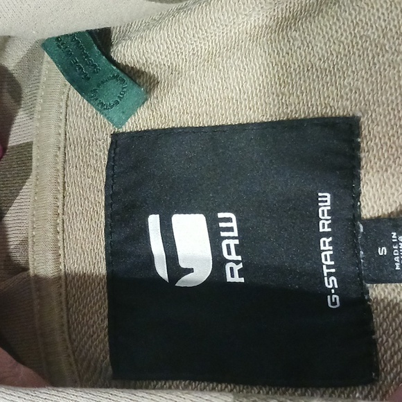 G-Star Raw Top Arrow Camouflage Print Hoodie Style - Picture 7 of 7